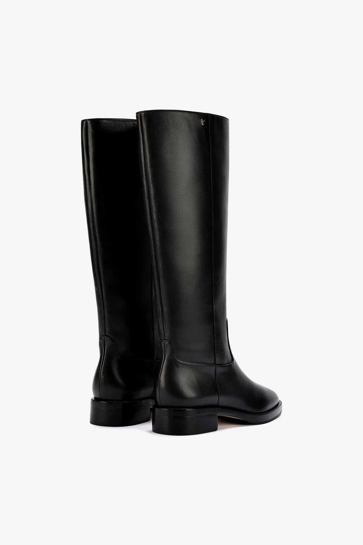 Anne Boot In Black Leather