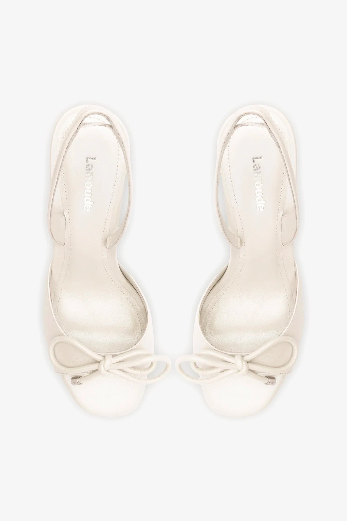 Lady Sandal Pearl Leather