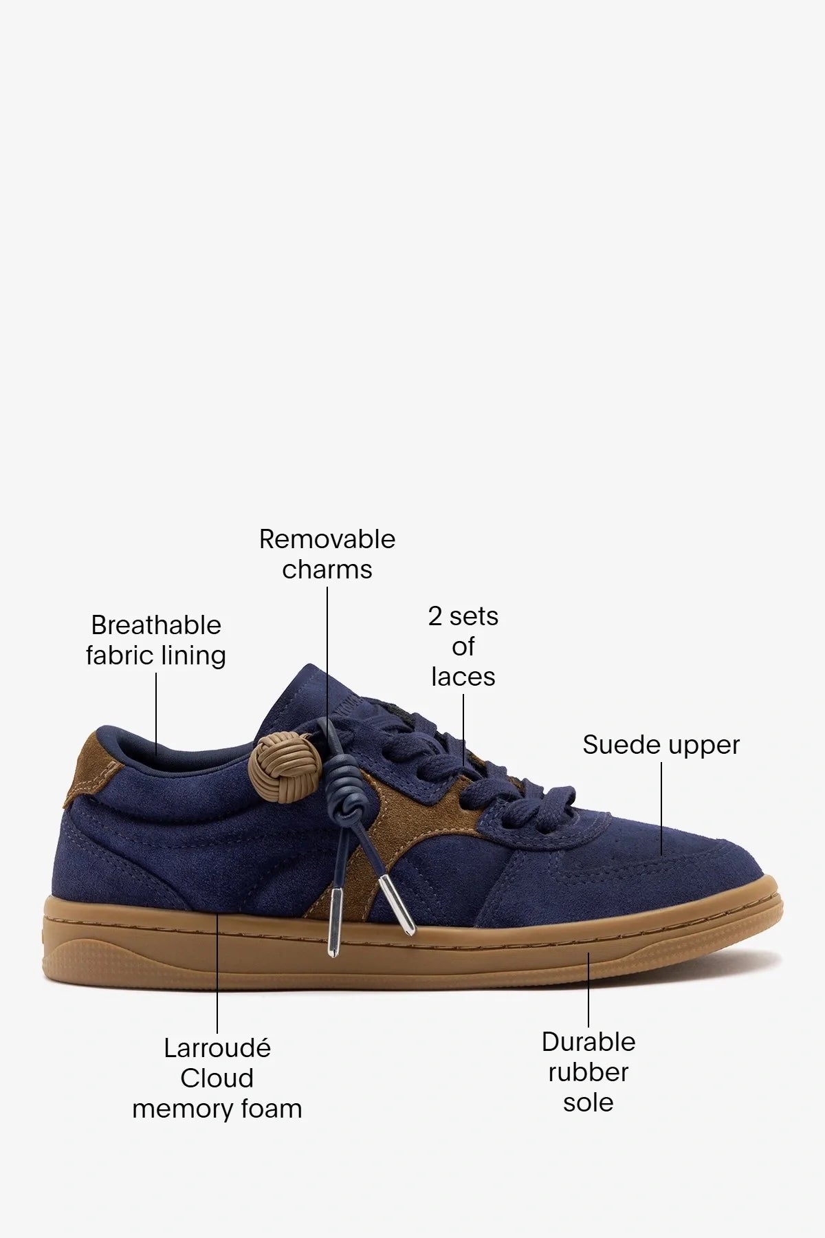 George Sneaker Navy Suede