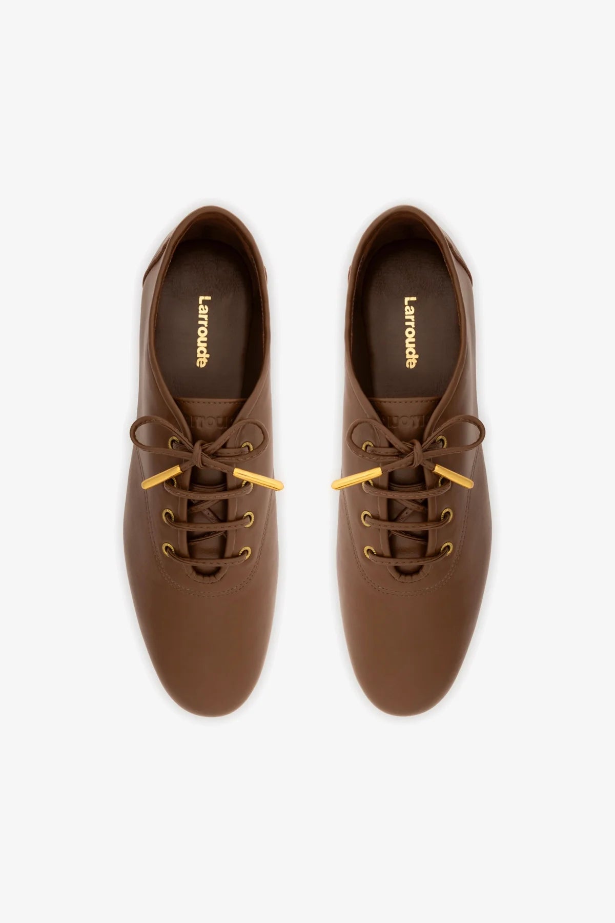 Liza Sneaker In Burnt Umber Leather