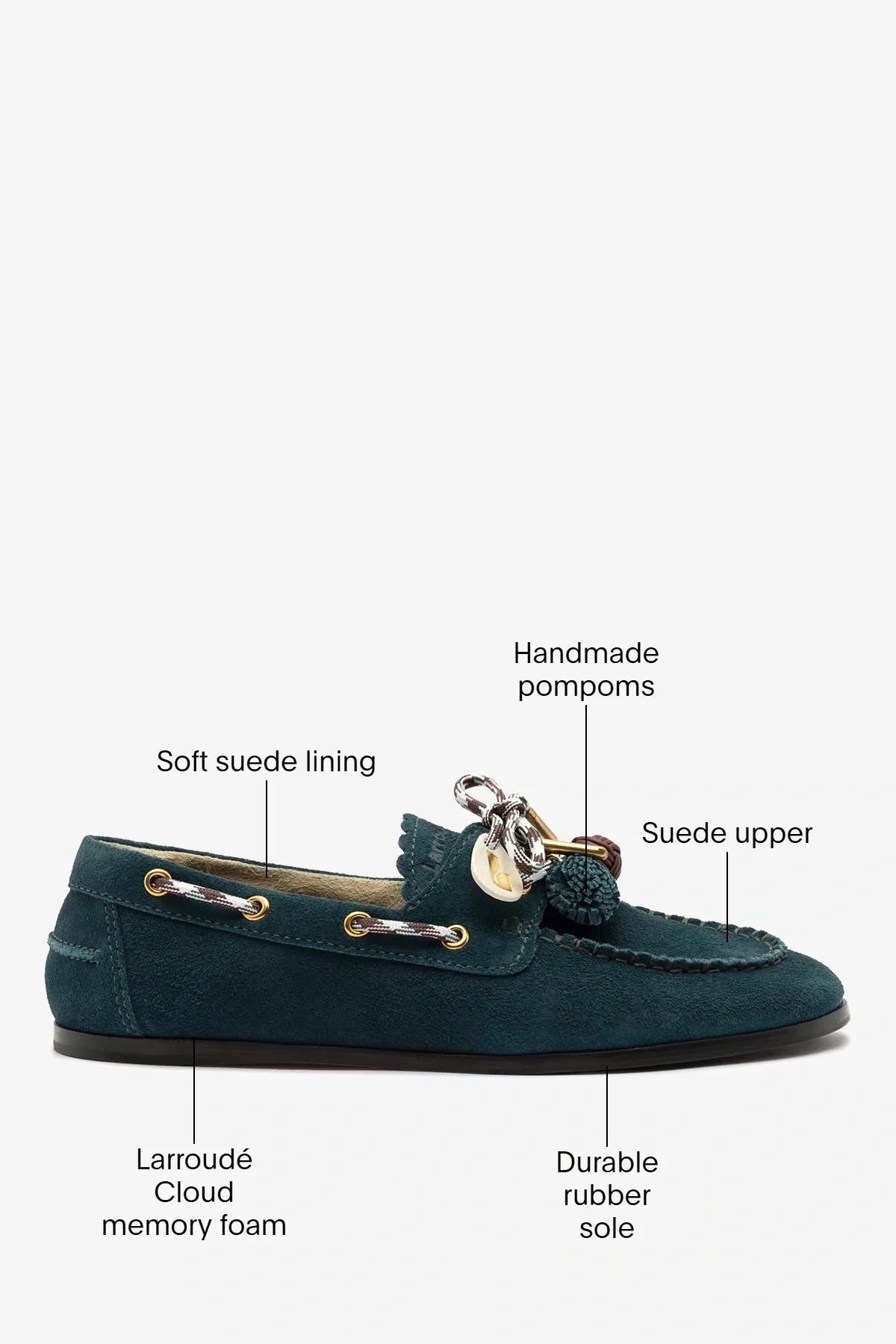 Cyprus Boat Shoe Deepsea Suede