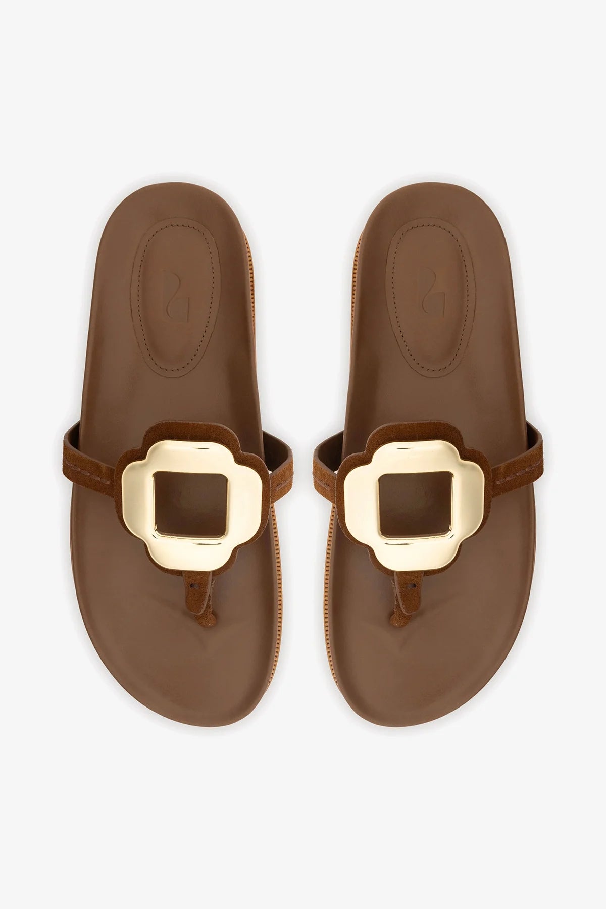 Margherita Sport Sandal Burnt Umber Suede