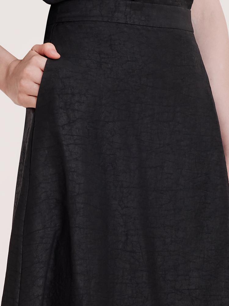 Xiang Yun Silk A-line Waisted Women Skirt