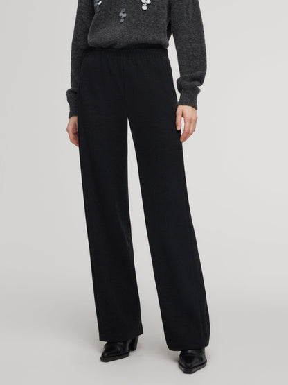 Stretch Loose Straight Leg Women Pants