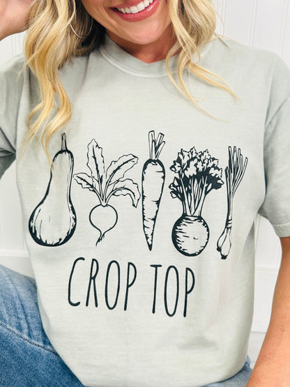 Crop Top Graphic Tee
