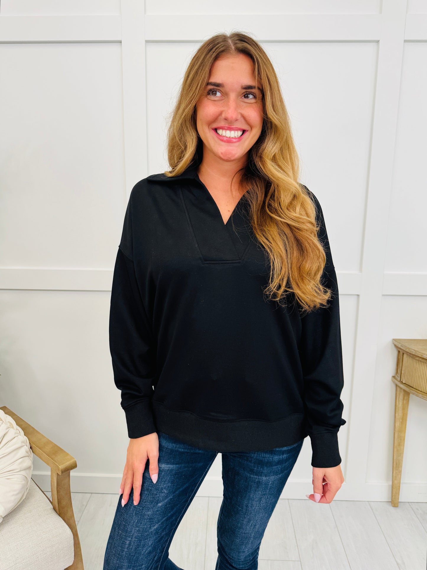 Downtown Daze Top In Multiple Colors