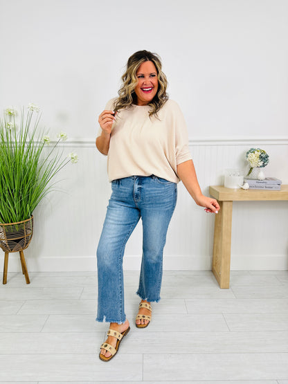 Flare For Fun Tummy Control Kick Flare Jeans