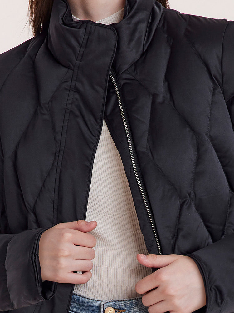 Stand Collar Goose Down Jacket