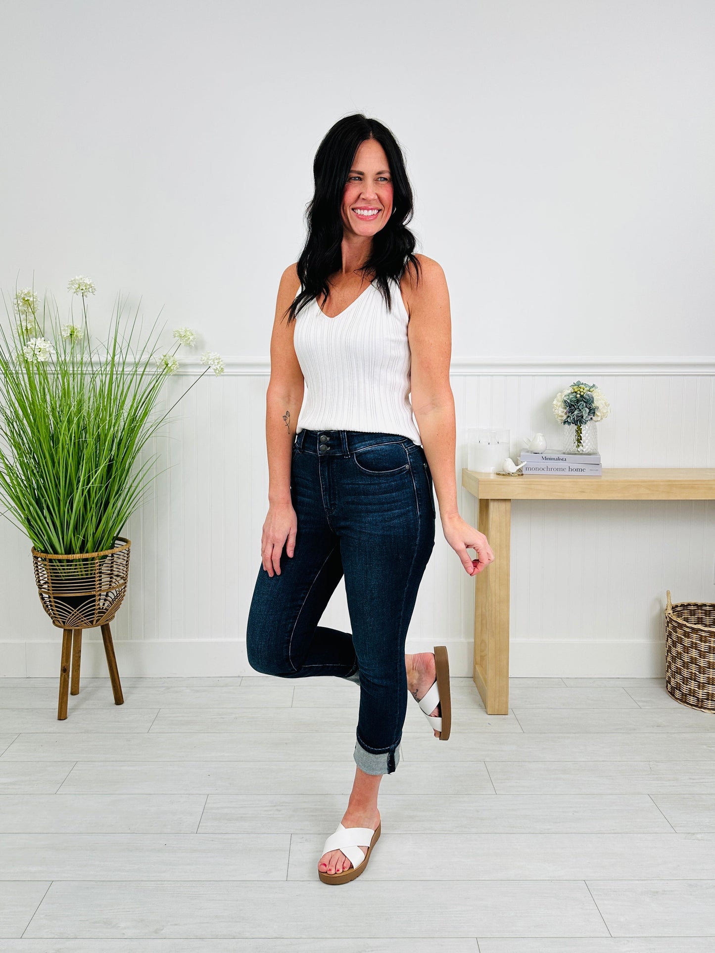 Judy Blue Double Take Capris