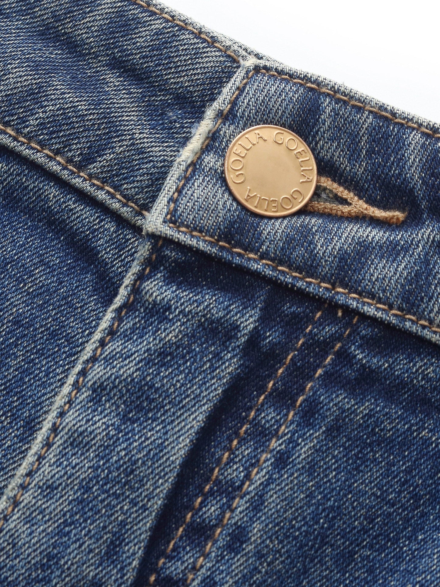 Denim Women Ankle-Length Cuffed Jeans