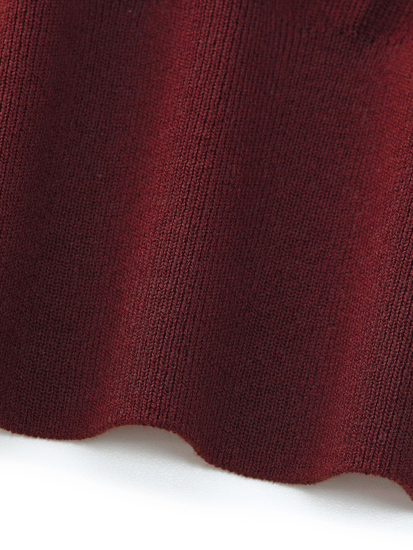 [Preview] Lyocell Blend V-Neck Women Knit Top With Ribbon