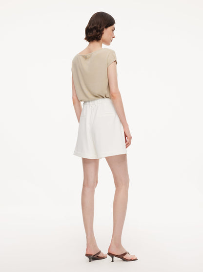 Four-Way Stretch Women A-Line Shorts