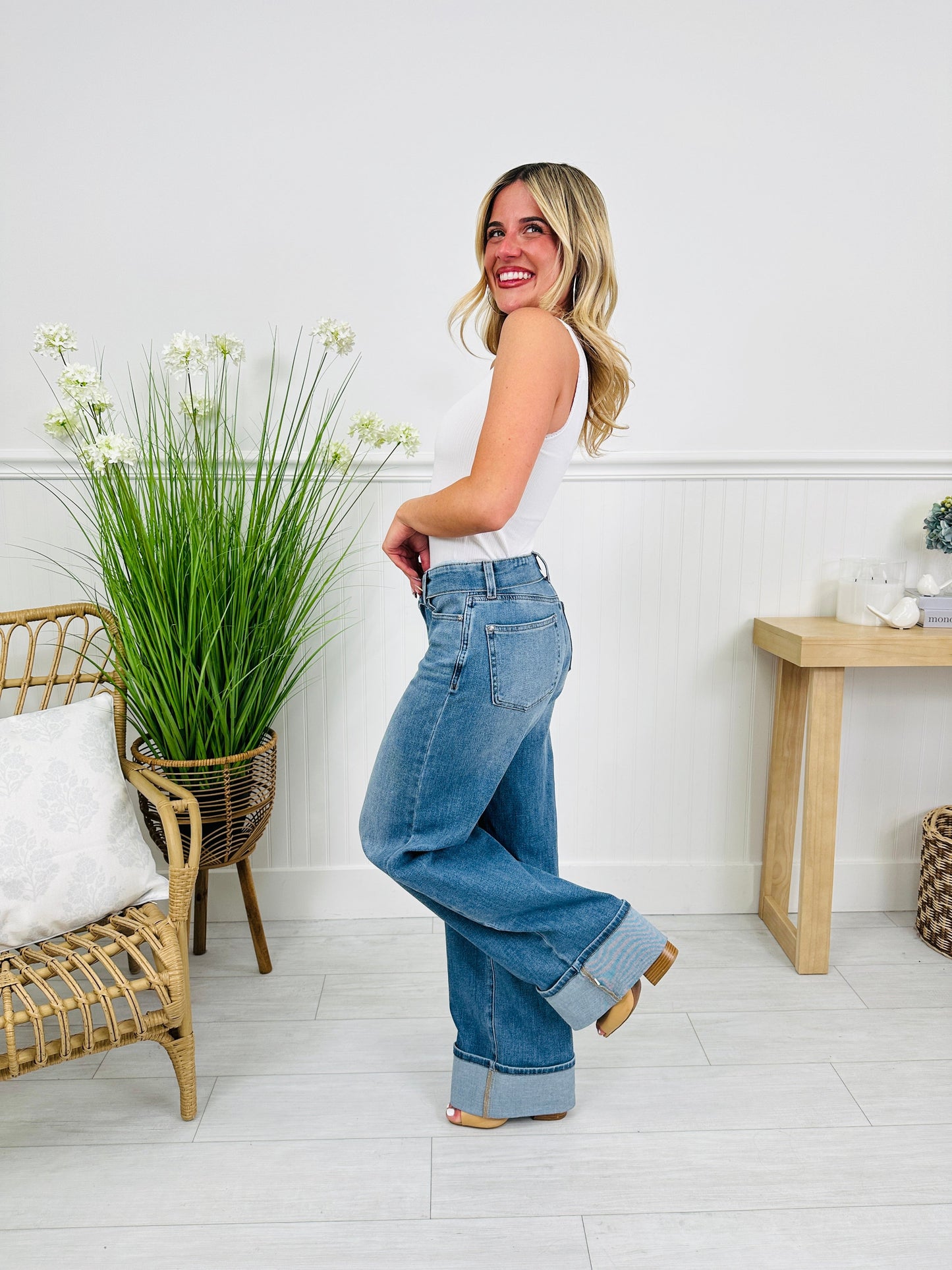 Judy Blue Leading The Trend Straight Jeans