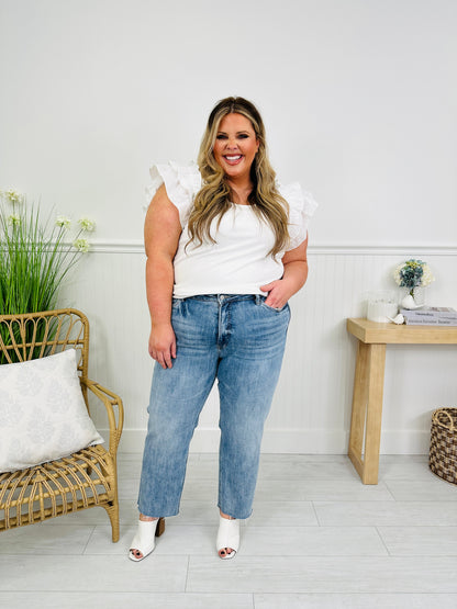 Clean Slate Straight Leg Tummy Control Jeans