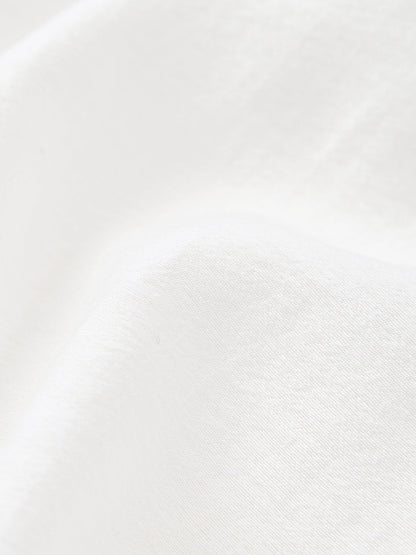 Tencel Acetate Linen Blend Women Zip-Up Hooded Cropped Jacket