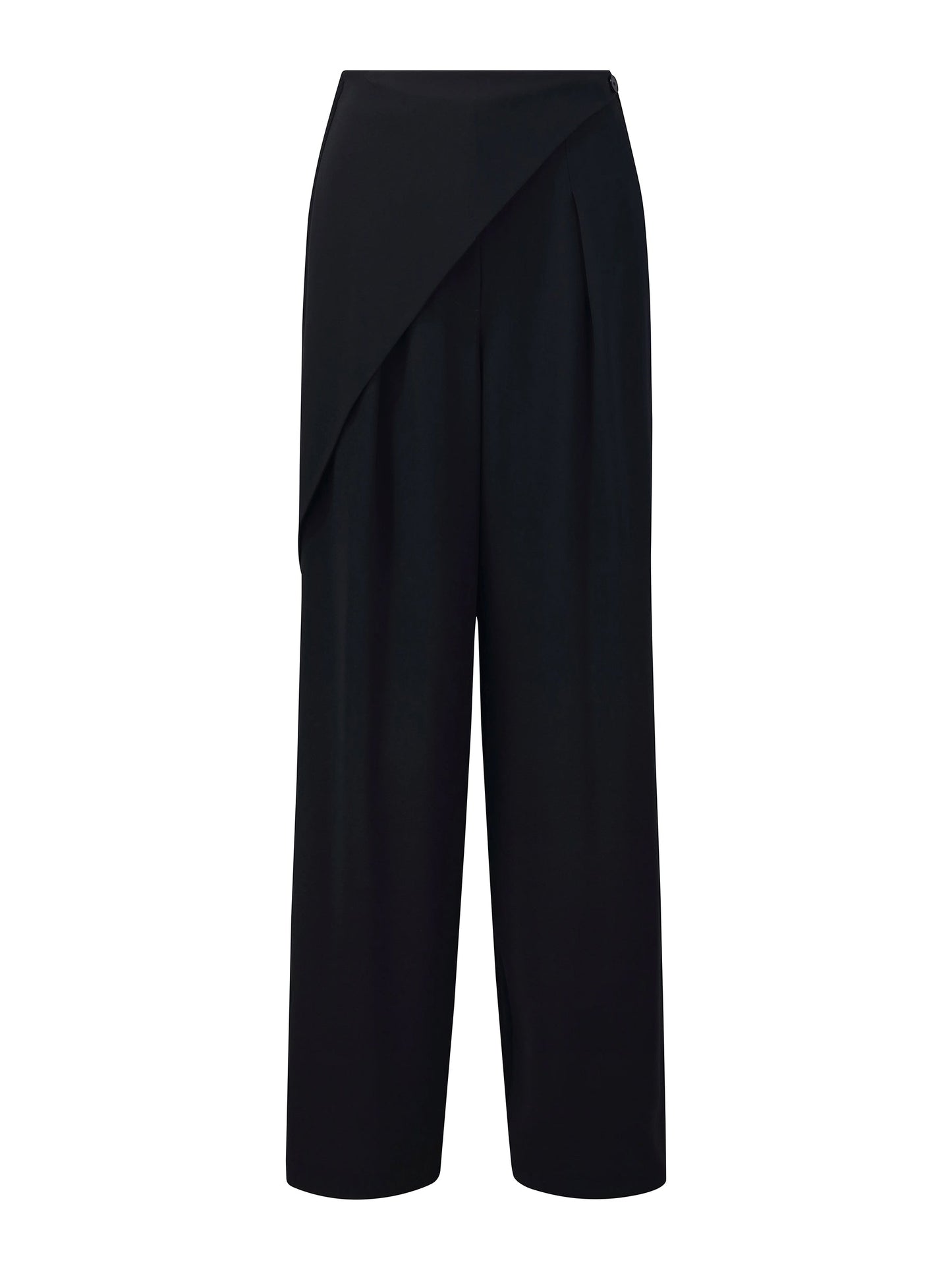 [Preview] Acetate Blend Women Wide Leg Pants