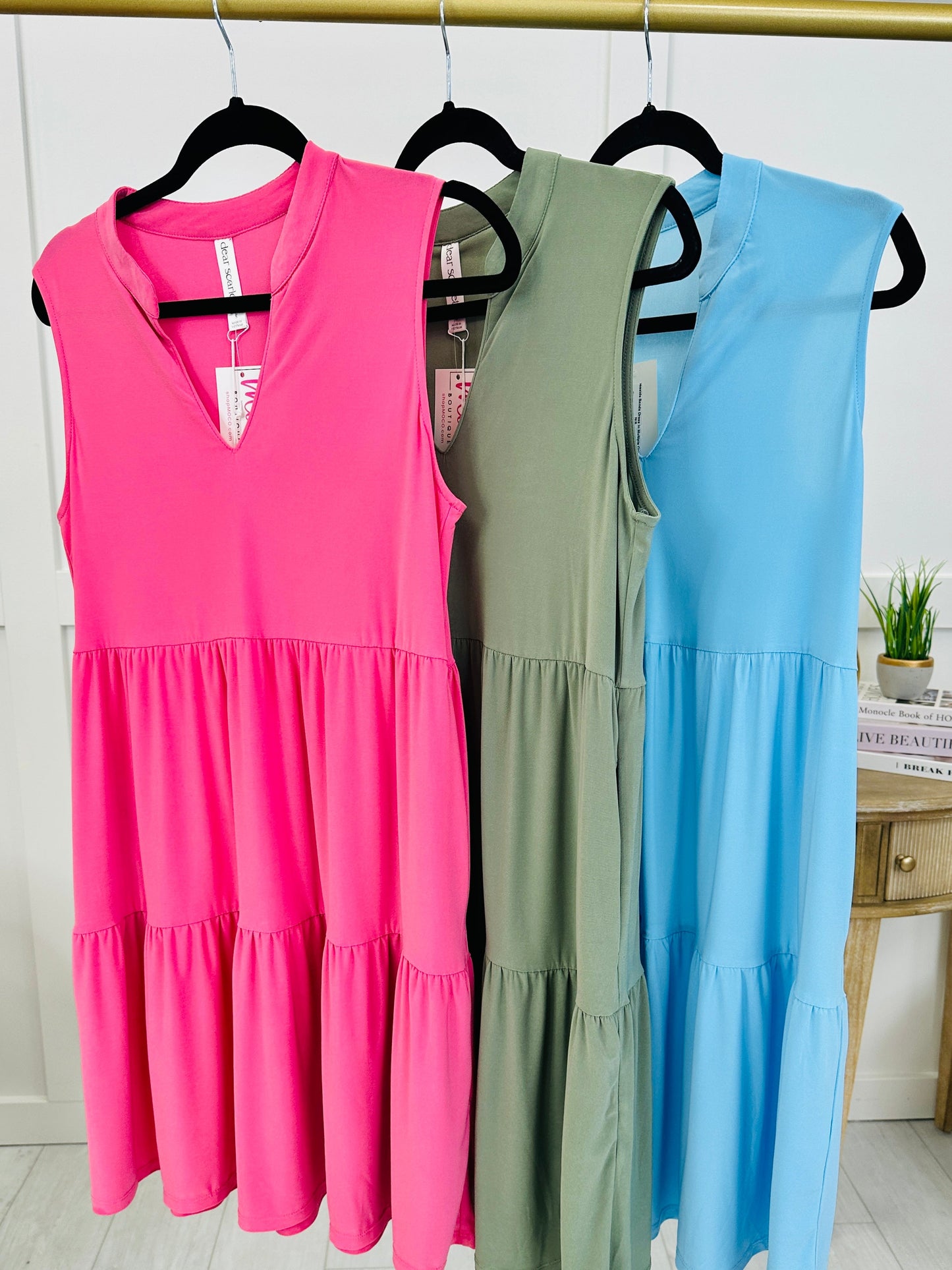 Seaside Sands Dress In Multiple Colors