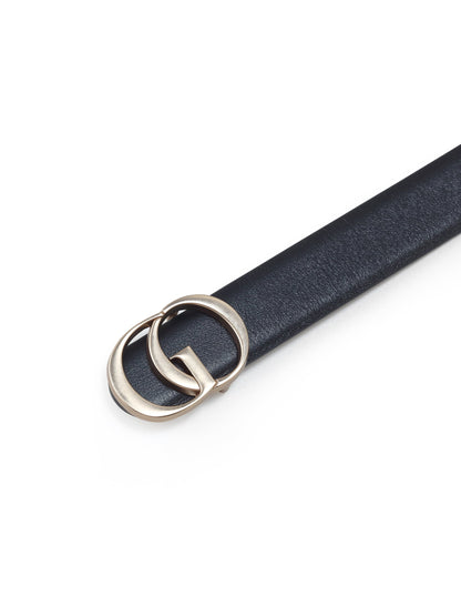 GO Letter Women Leather Belt Size Medium