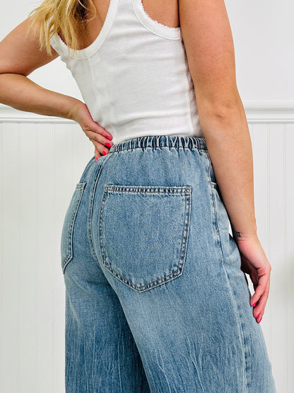 Judy Blue Featherweight Flow Palazzo Jeans