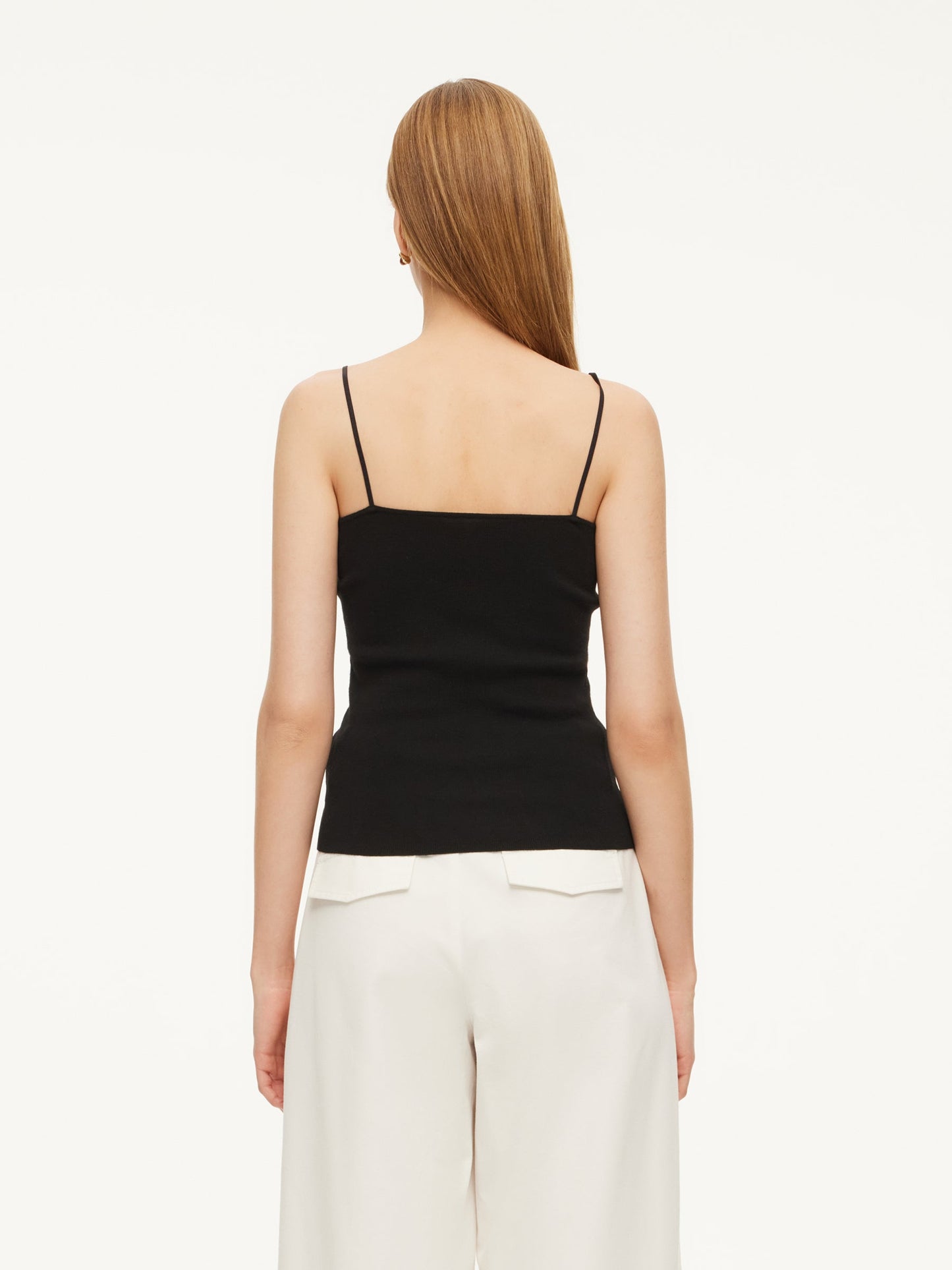 Elastic Straps Women Knit Camisole