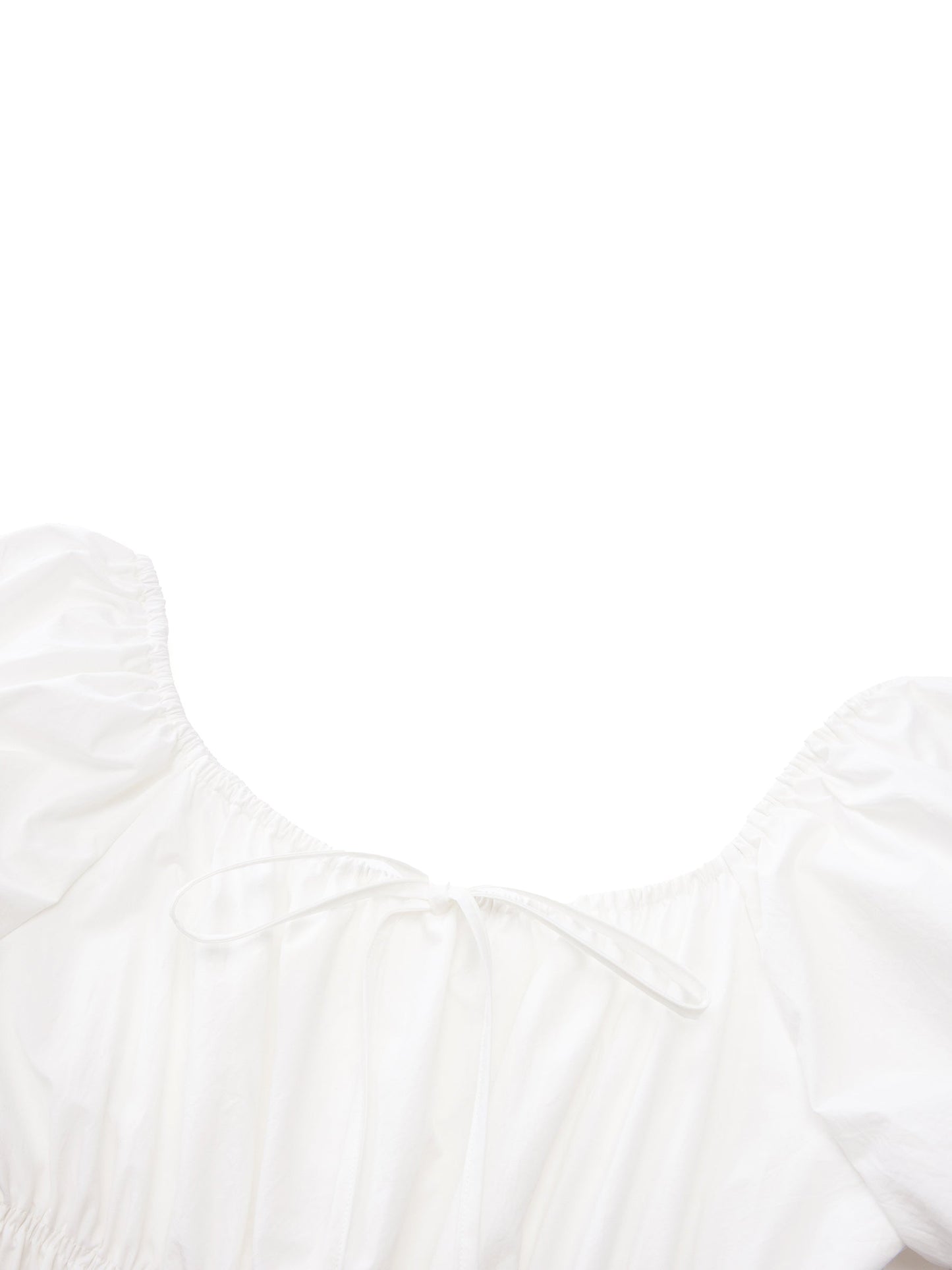 Quick-Dry UV Protection Square Neck Women Bubble Hem Mini Dress With Scrunchie