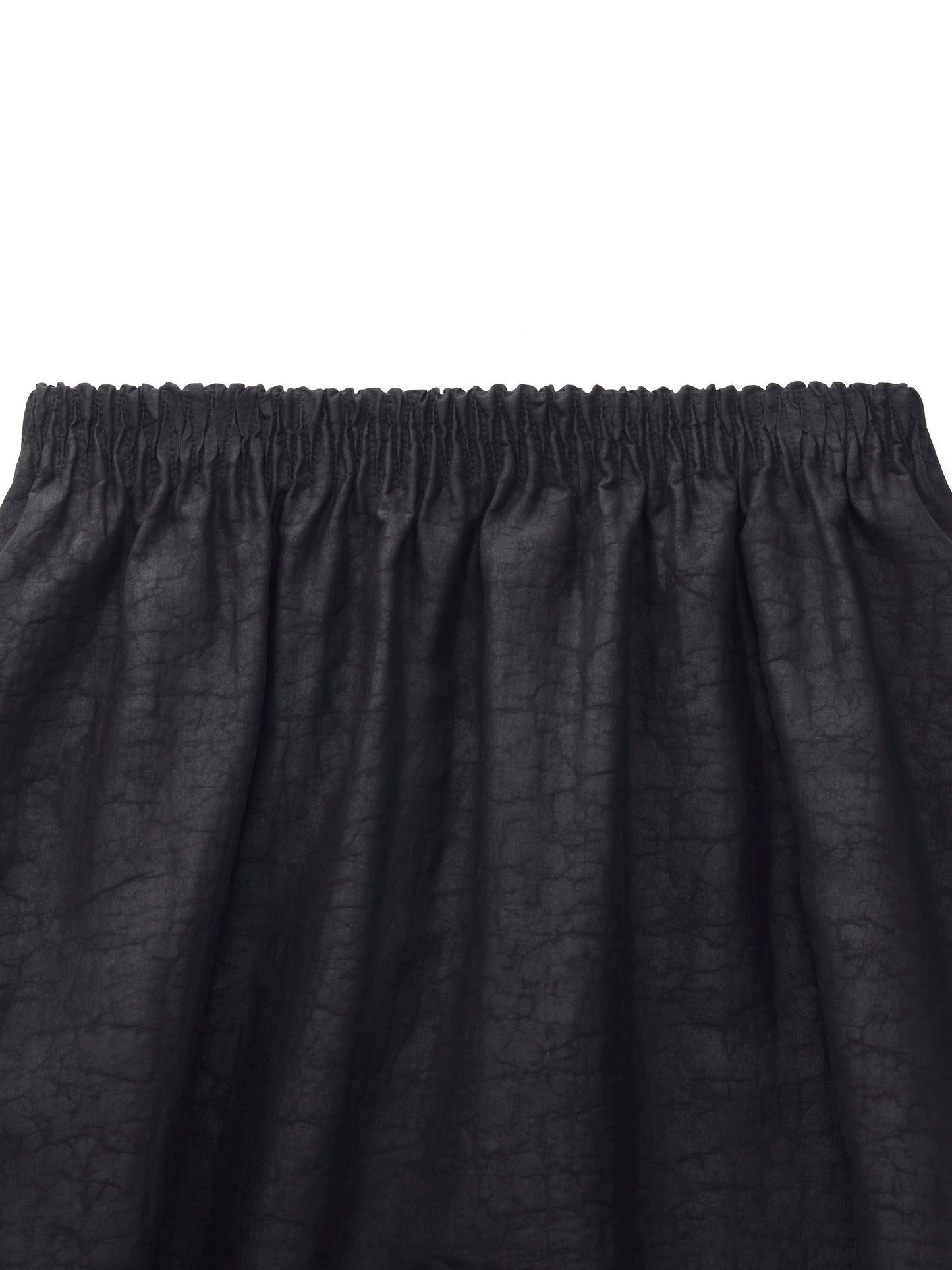 18MM Gambiered Canton Gauze Women Embroidered Hem Skirt