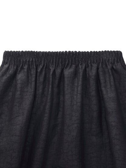 18MM Gambiered Canton Gauze Women Embroidered Hem Skirt