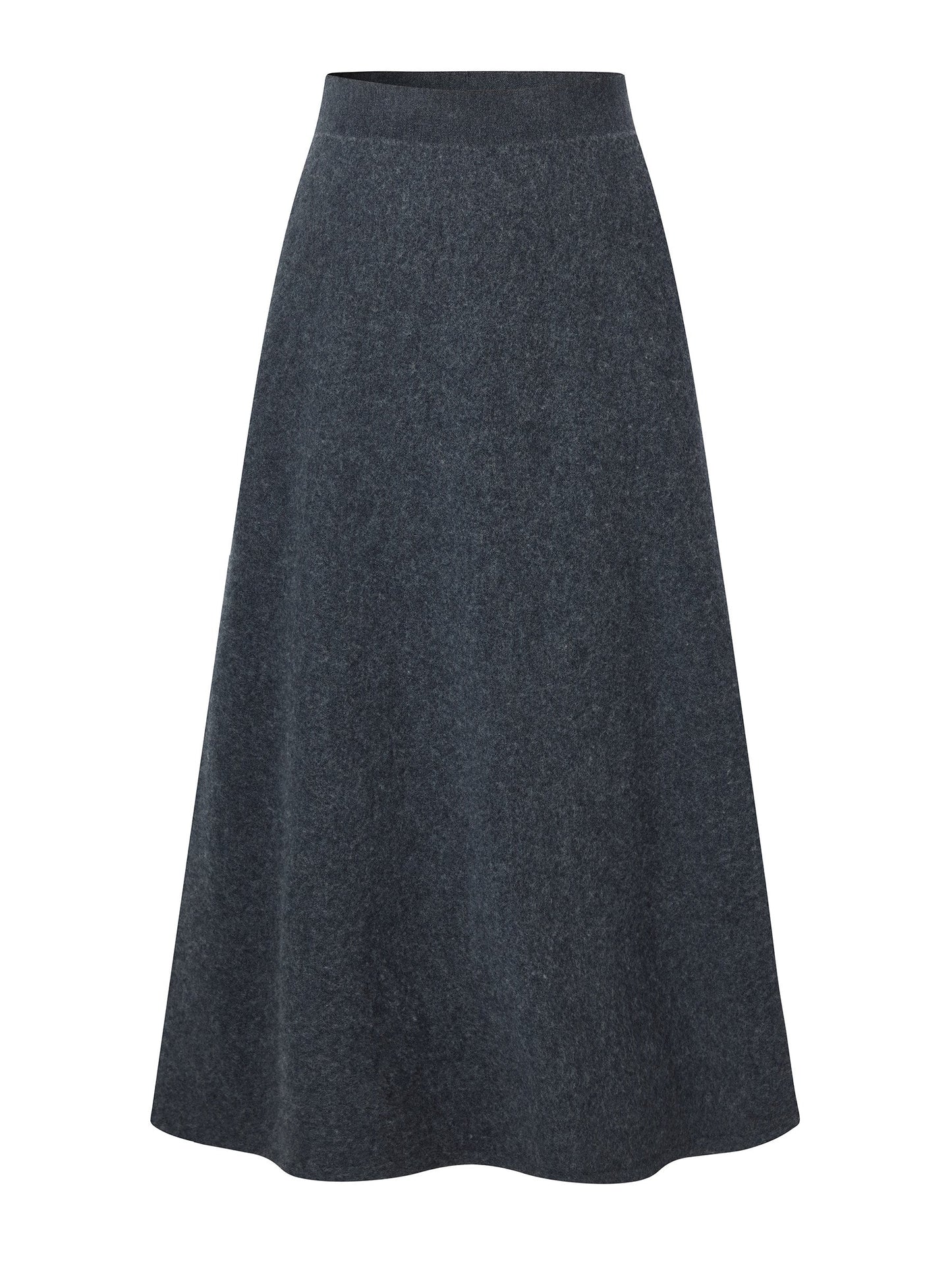 100% Wool A-Line Women Flared Skirt