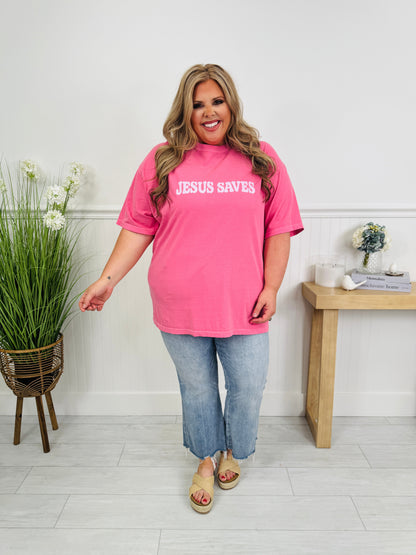 Jesus Saves Graphic Tee