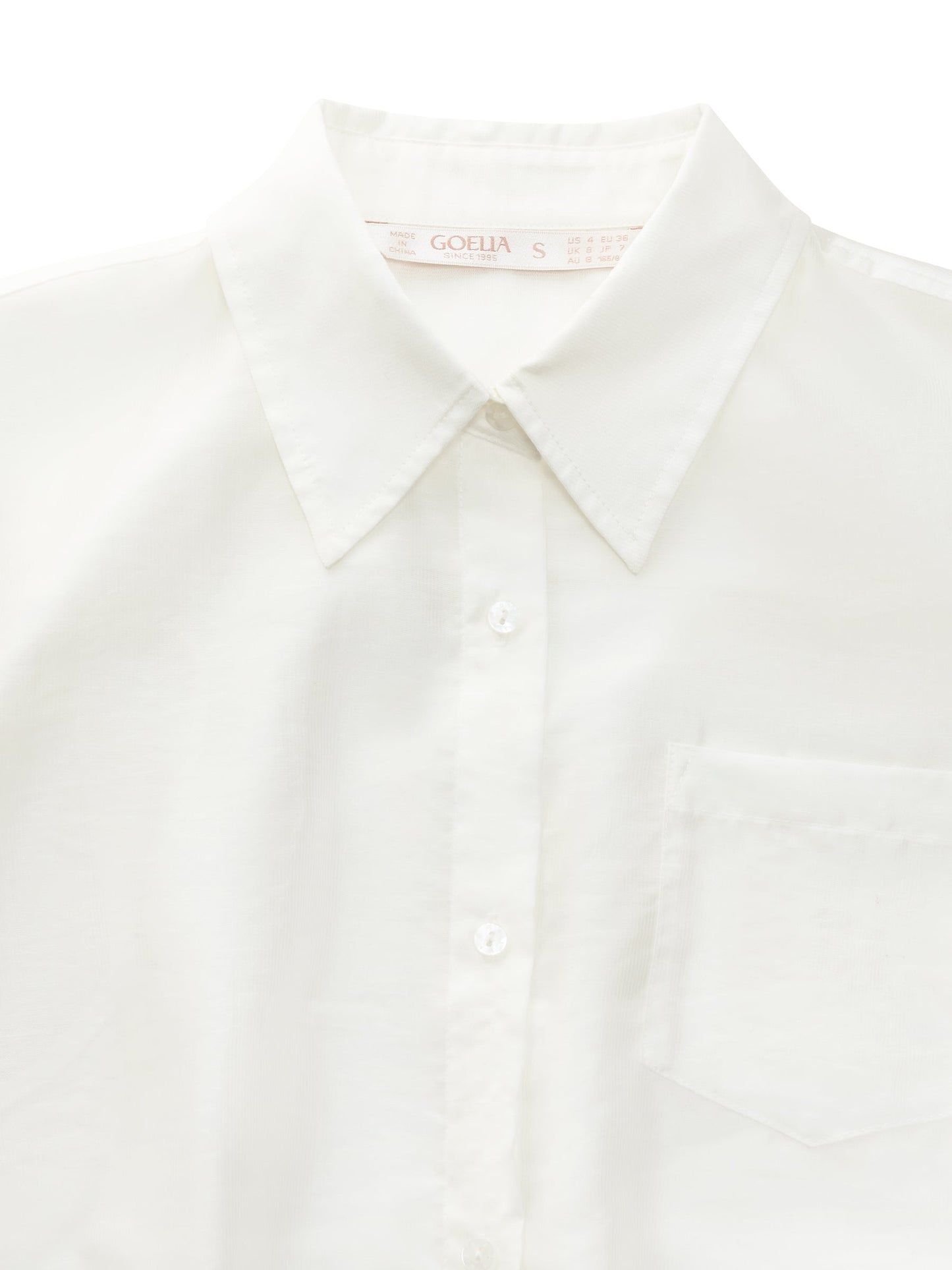 Tencel Blend Mock Layered Women Shirt