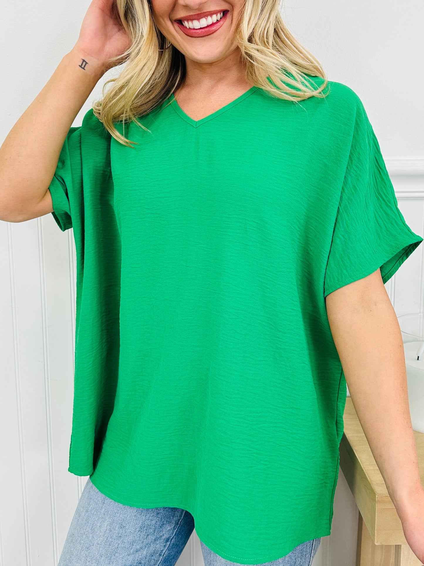 Go With The Flow Top In Multiple Colors