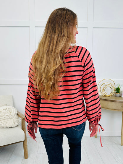 Ribbon & Stripe Top