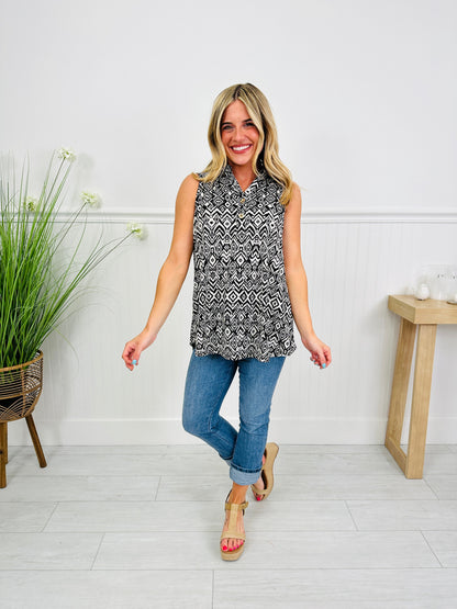 Styled For Summer Tank Top In Chicago Print