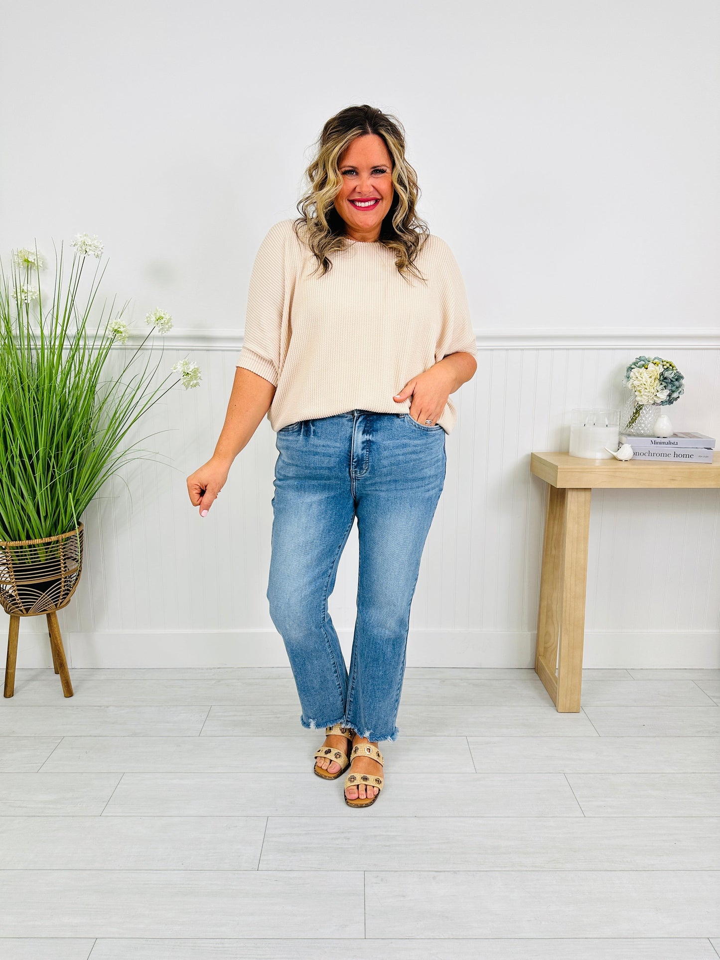 Flare For Fun Tummy Control Kick Flare Jeans