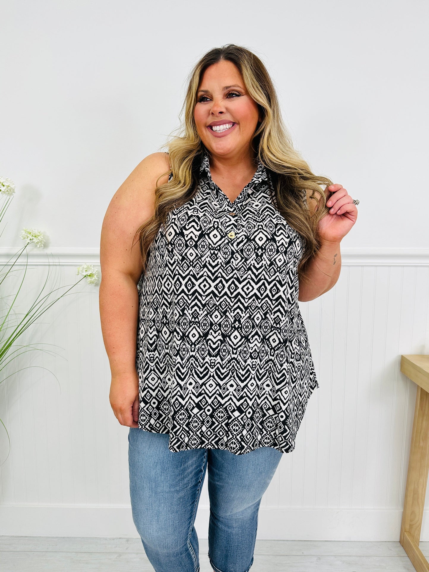 Styled For Summer Tank Top In Chicago Print