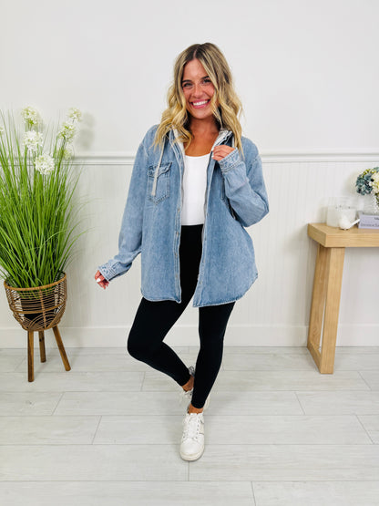 Hood Required Denim Jacket