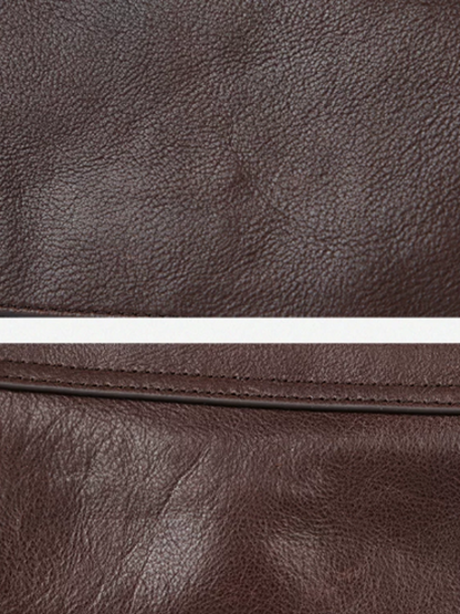 復古皮革水桶手機包