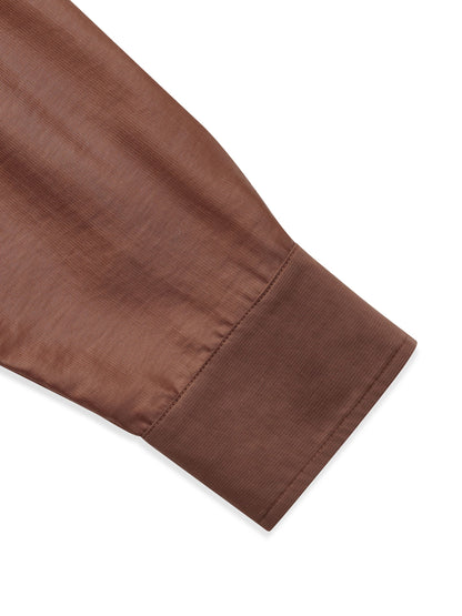 Tencel Blend Mock Layered Women Shirt
