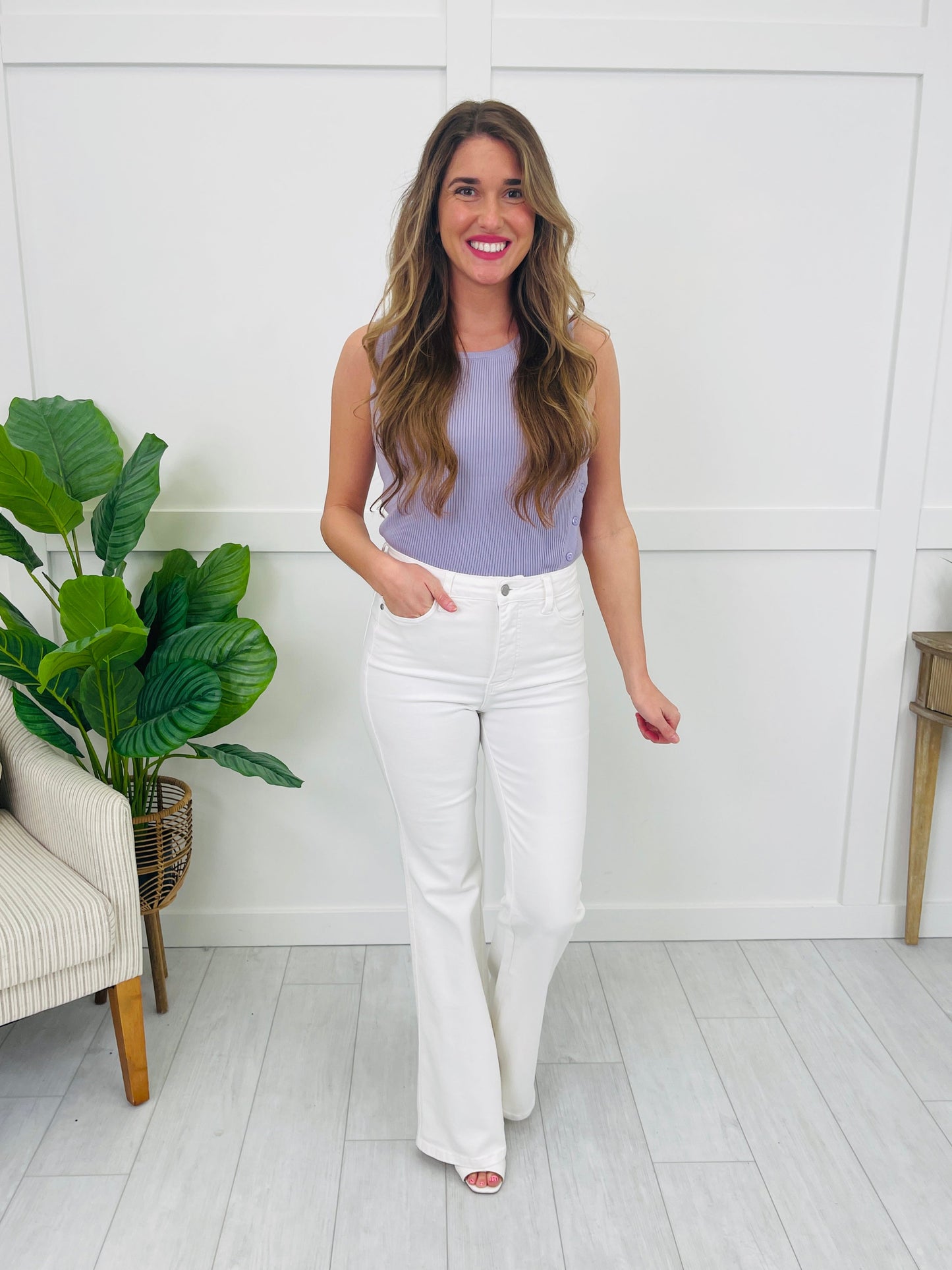 Judy Blue Cloud Nine Tummy Control Flare Jeans