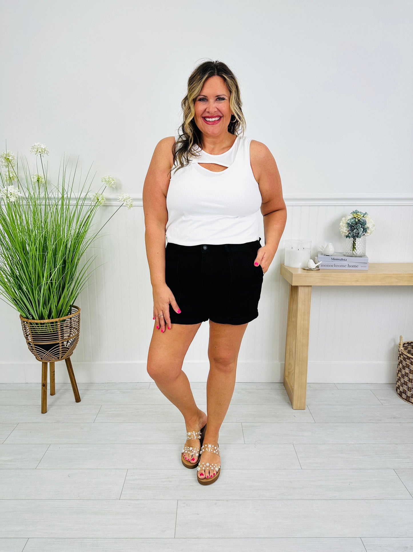 Judy Blue After Hours Weekender Shorts