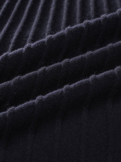 100% Wool A-Line Women Knit Skirt