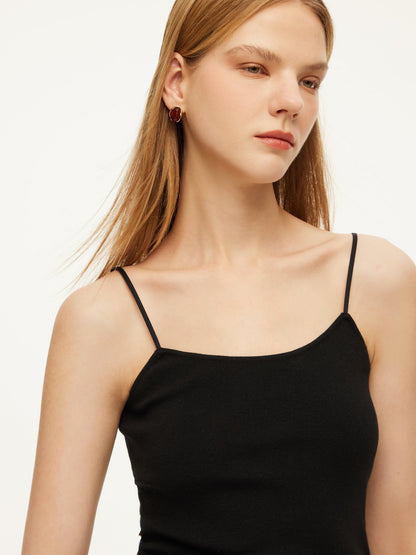 Elastic Straps Women Knit Camisole