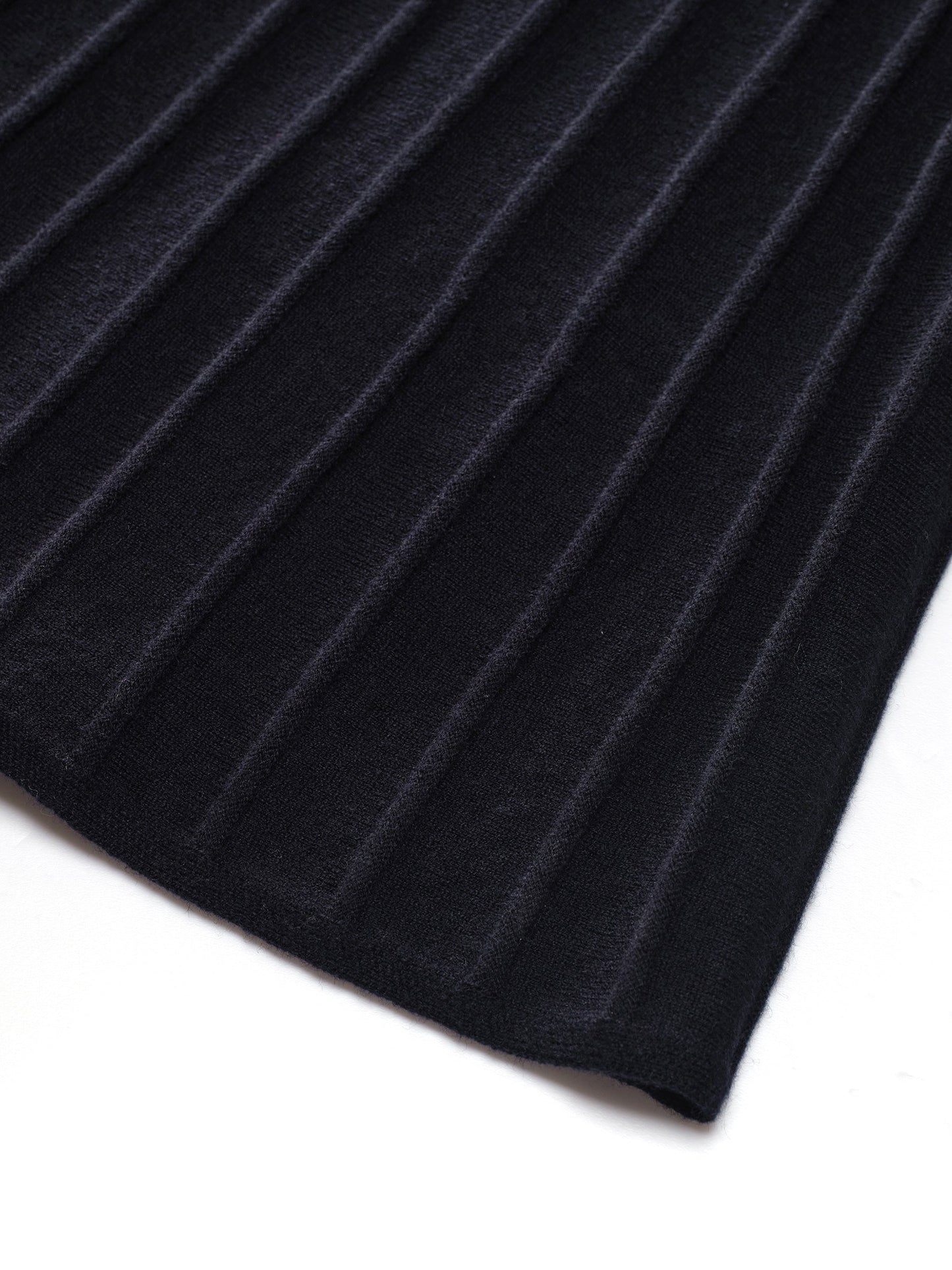 100% Wool A-Line Women Knit Skirt