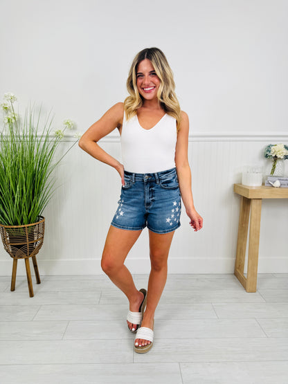 Judy Blue Star of Summer Shorts