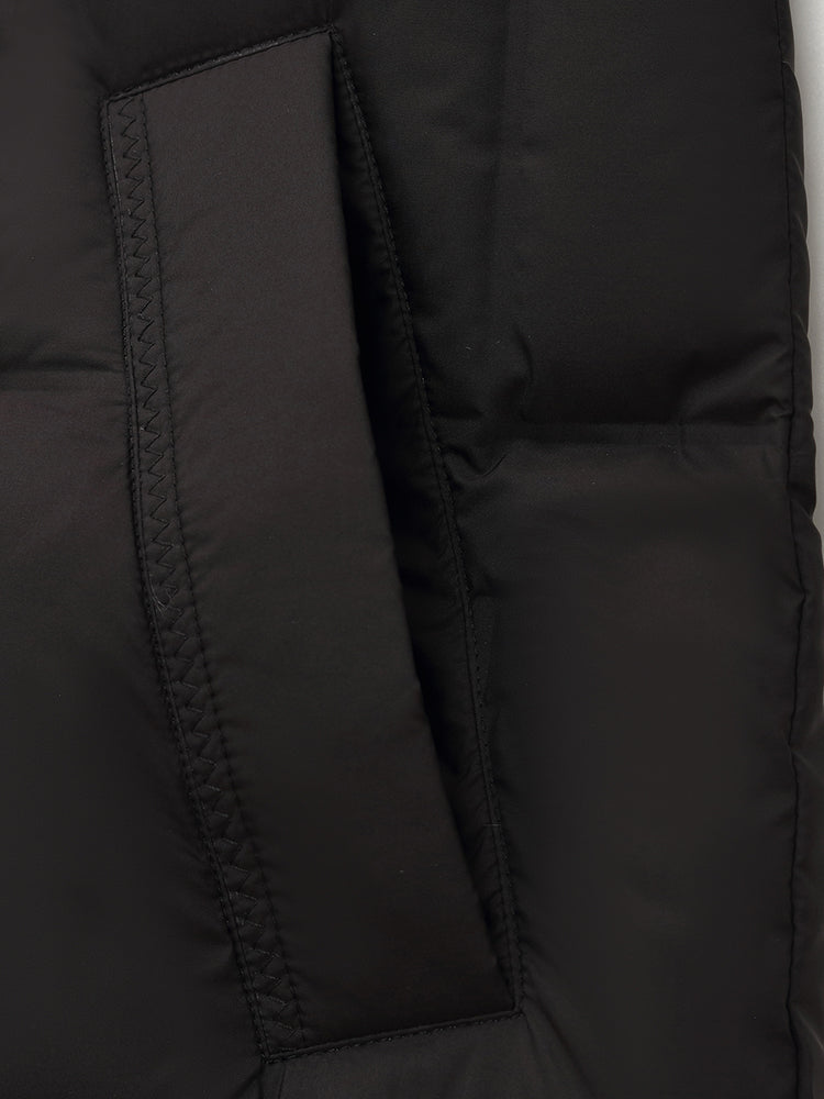 Water-repellent And Windproof Hooded Goose Down Coat