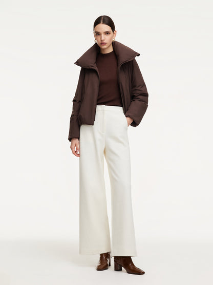 Cocoon Lightweight Convertible Collar Goose Down Parka