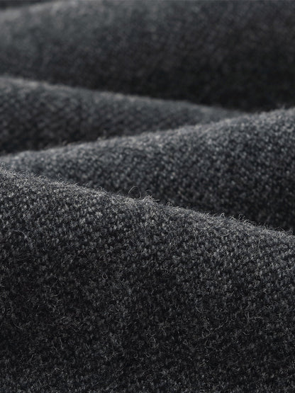 100% Washable Wool Straight Wide Leg Women Pants