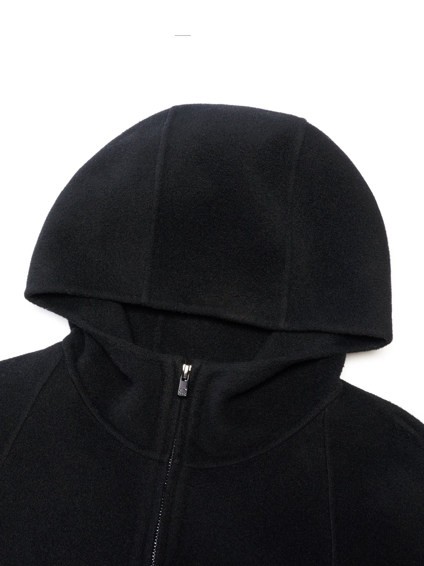 Tencel Wool Blend Double-Faced Hooded Women Jacket