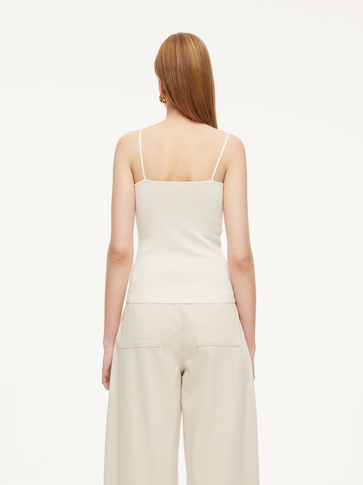 Elastic Straps Women Knit Camisole