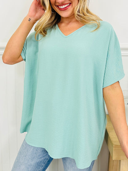 Go With The Flow Top In Multiple Colors